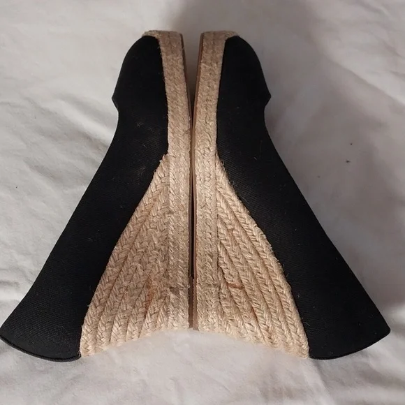 J. Crew Wedge Espadrille Slip On Heels Size 8.5. NWOB - Picture 4 of 8